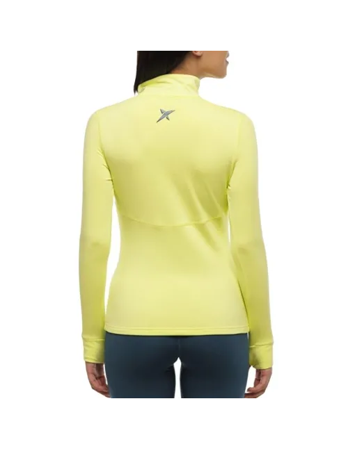 Sudadera Drop Shot Famara Amarilla Mujer | Ofertas de pádel